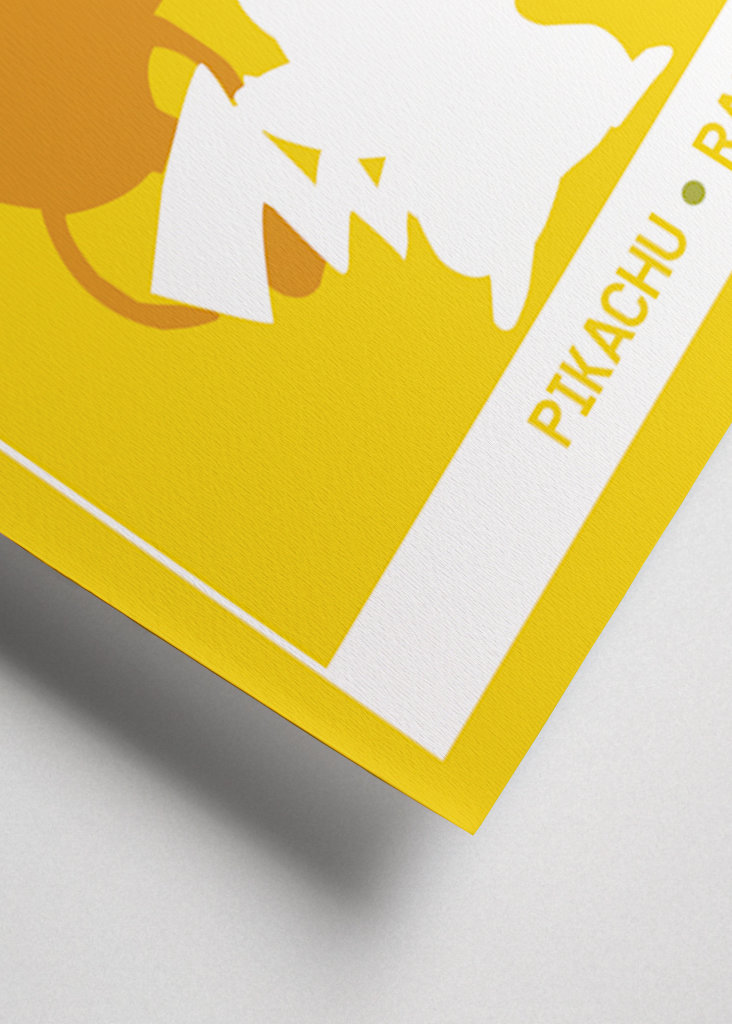 Pikachu Pokemon plakat