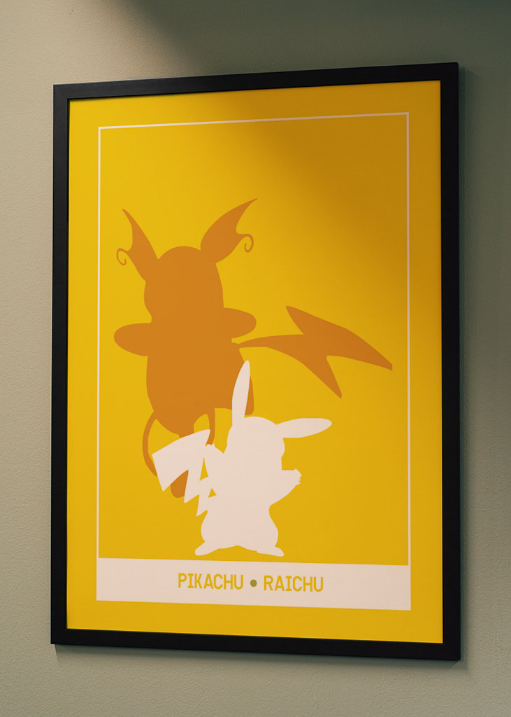 Pikachu Pokemon plakat