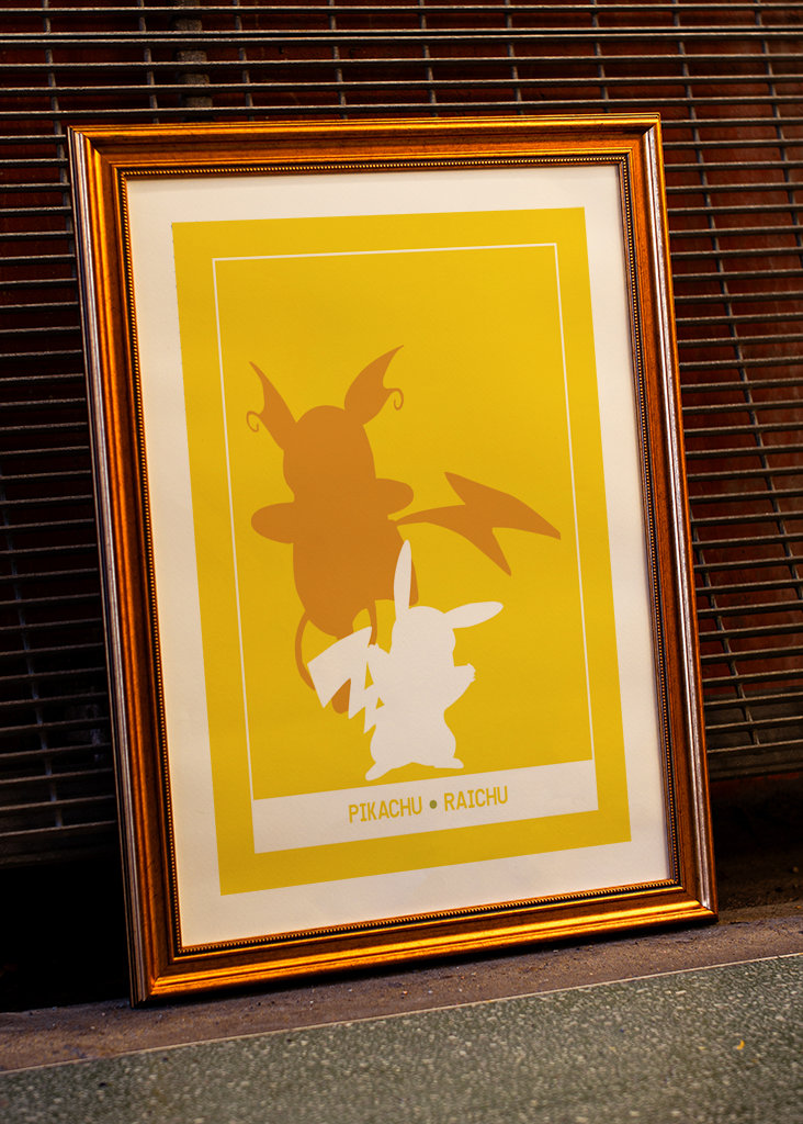 Pikachu Pokemon plakat