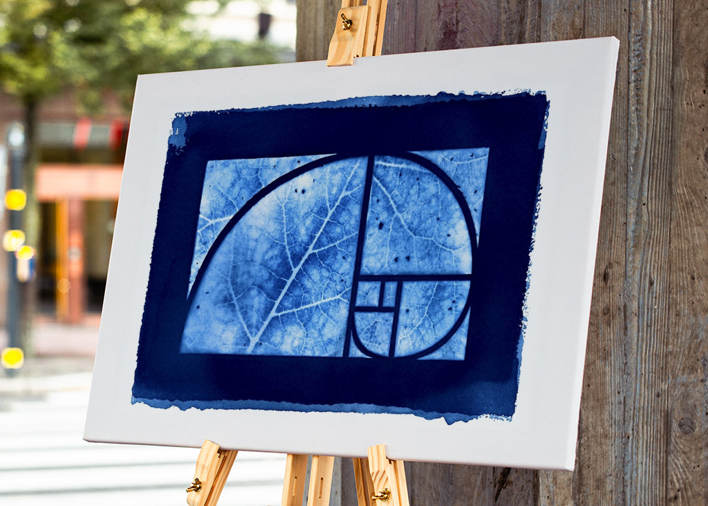 Cyanotopie #8 Goldener Schnitt