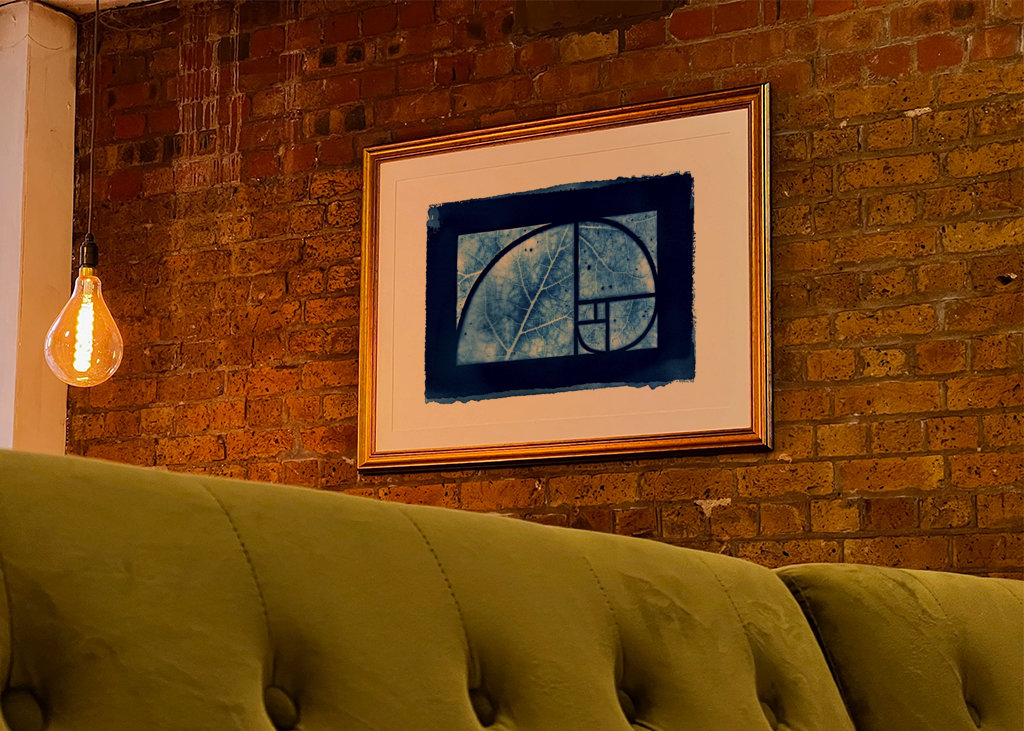 Cyanotopie #8 Goldener Schnitt