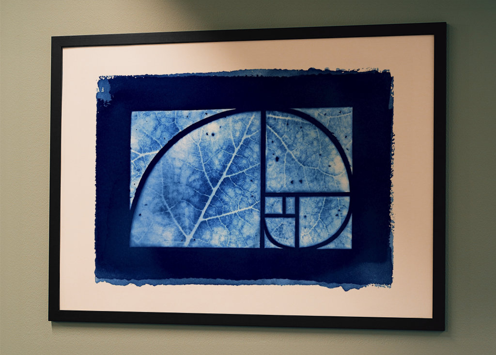 Cyanotopie #8 Goldener Schnitt