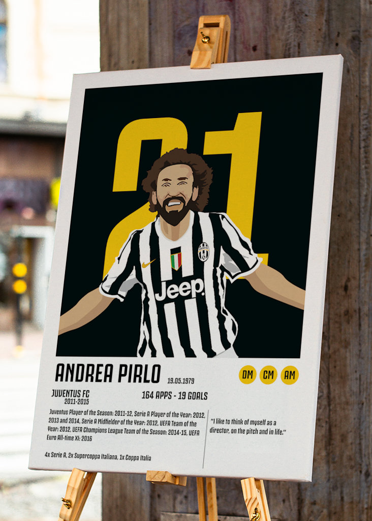 Plakát Andrey Pirlo