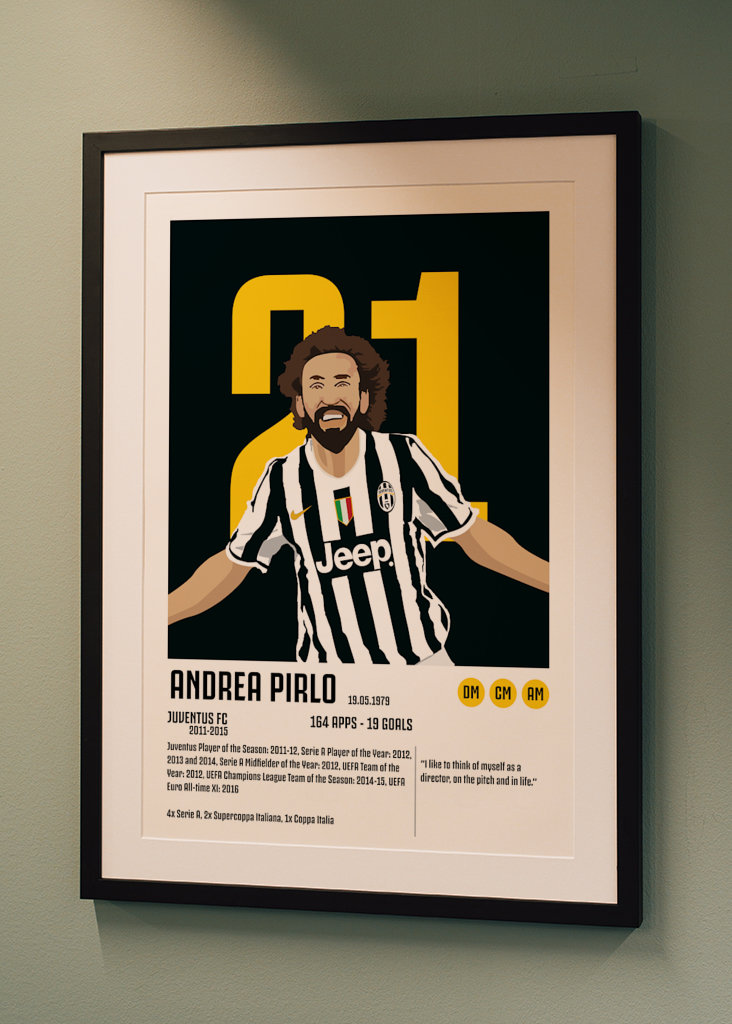 Plakát Andrey Pirlo