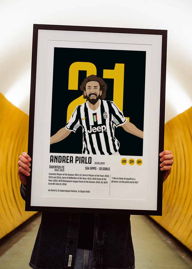 Plakát Andrey Pirlo