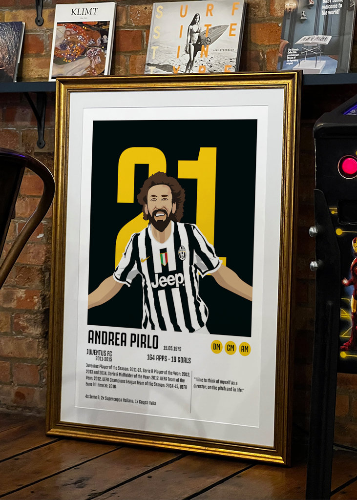 Plakát Andrey Pirlo
