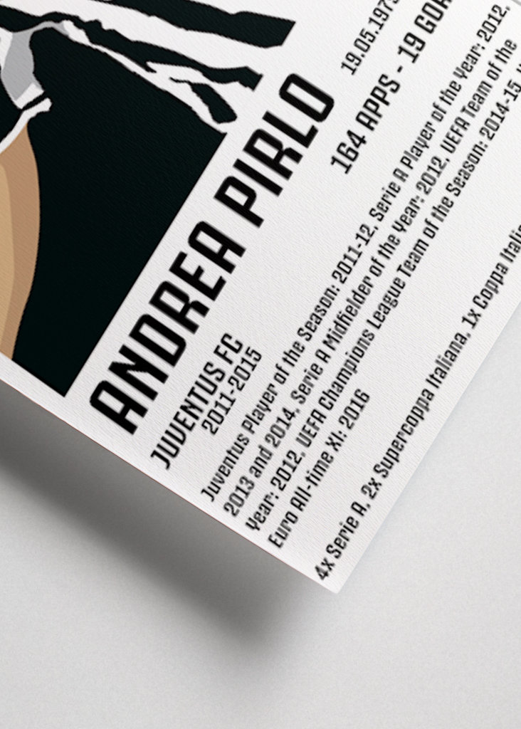 Plakát Andrey Pirlo