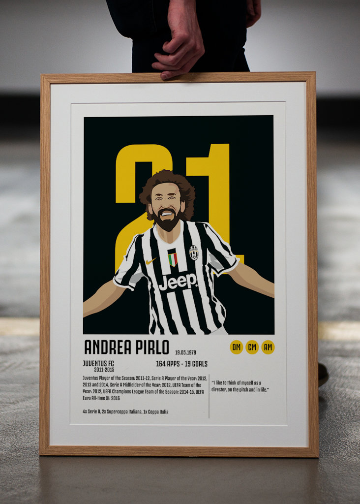 Plakát Andrey Pirlo