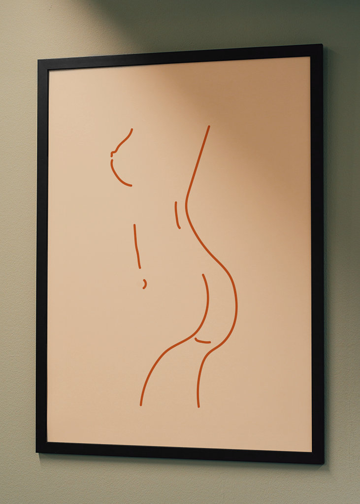 Poster d'arte delle donne nude