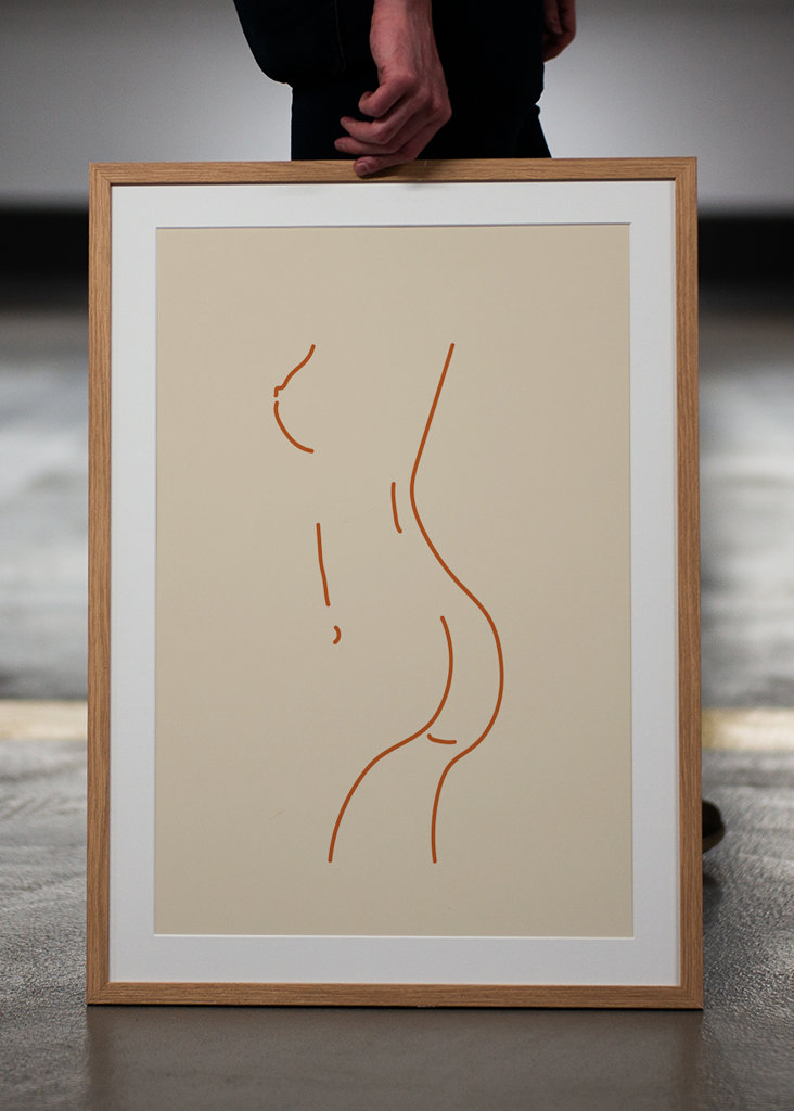 Poster d'arte delle donne nude
