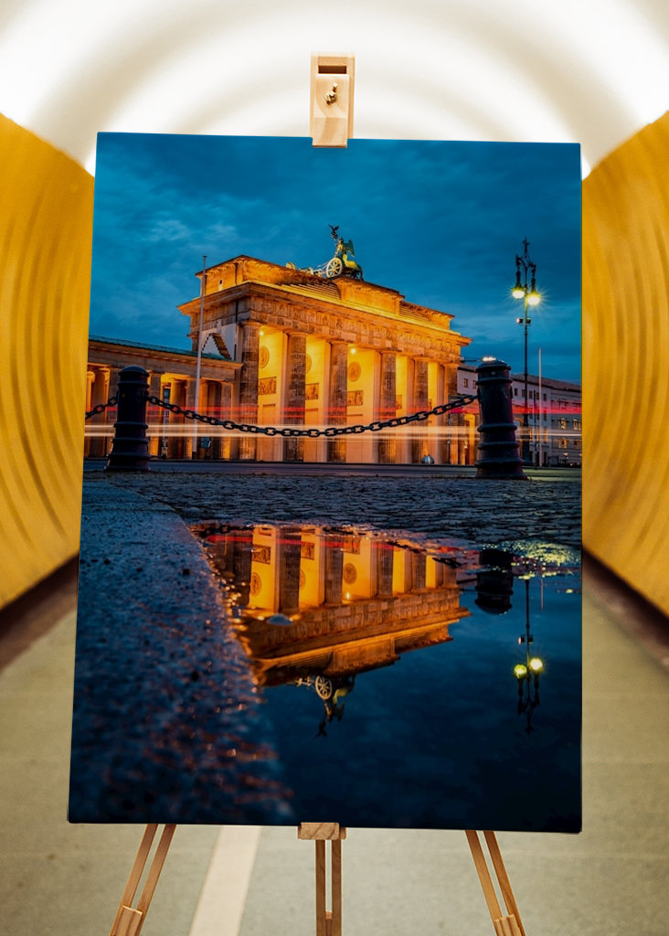 Brandenburger Tor Blaue Stunde