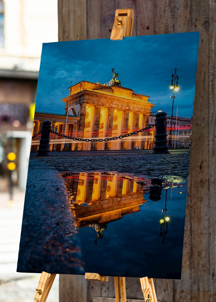 Brandenburger Tor Blaue Stunde