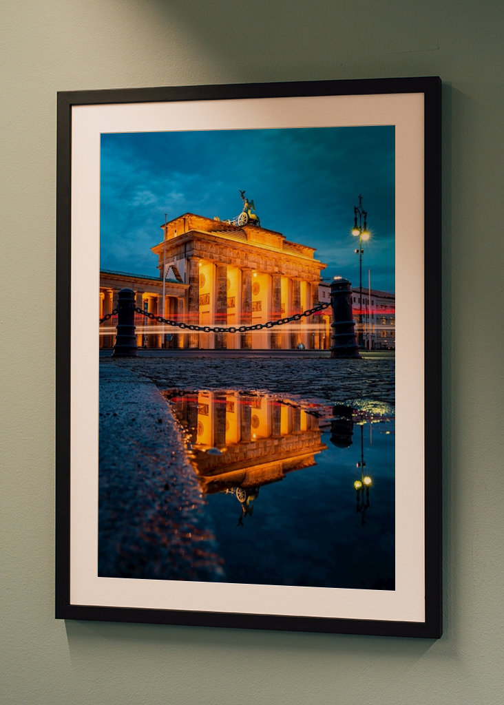 Brandenburger Tor Blaue Stunde