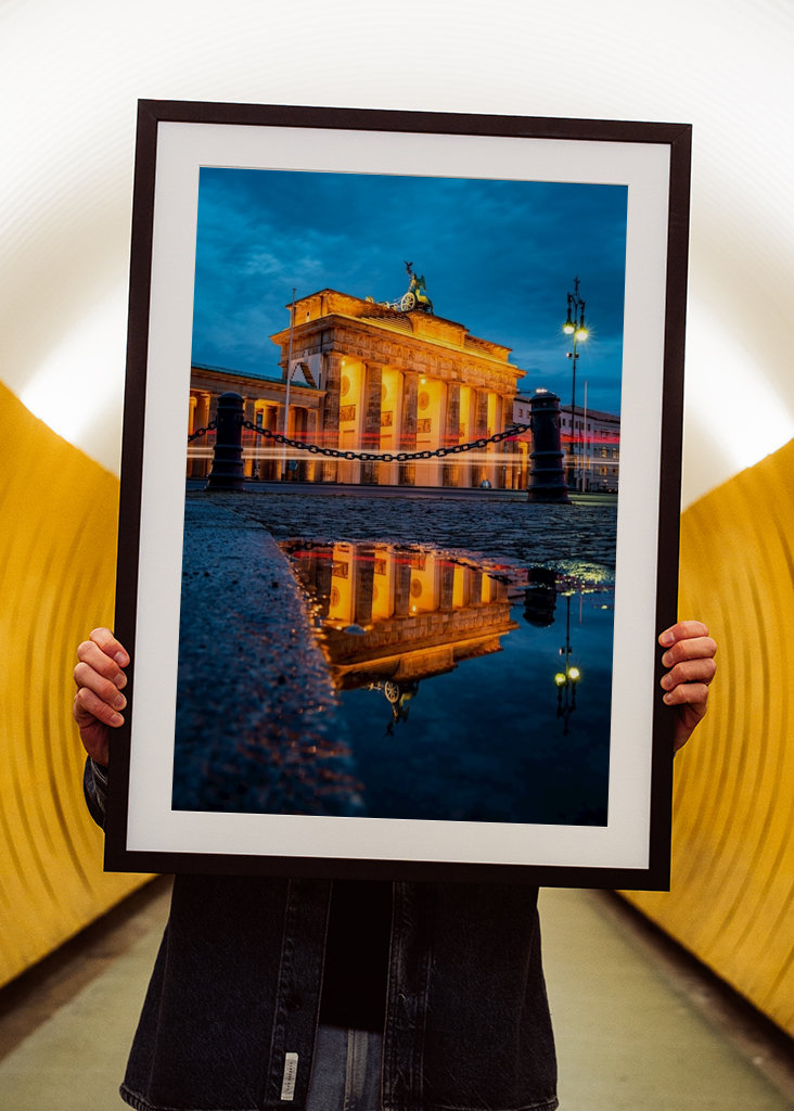 Brandenburger Tor Blaue Stunde