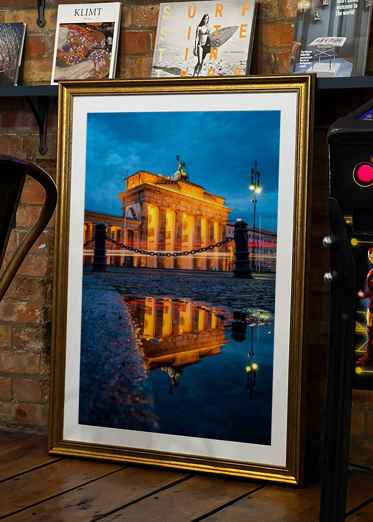 Brandenburger Tor Blaue Stunde