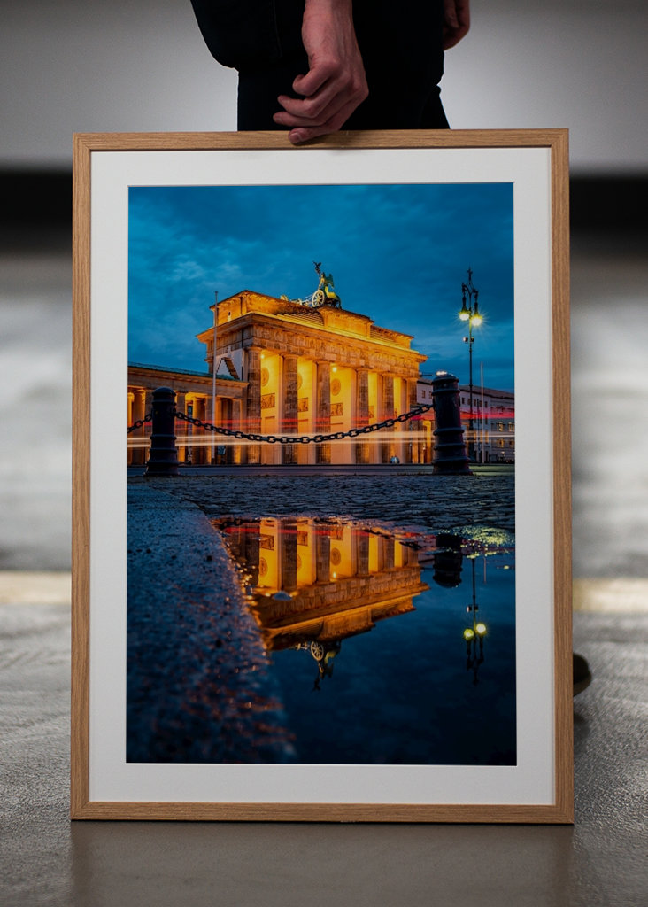 Brandenburger Tor Blaue Stunde