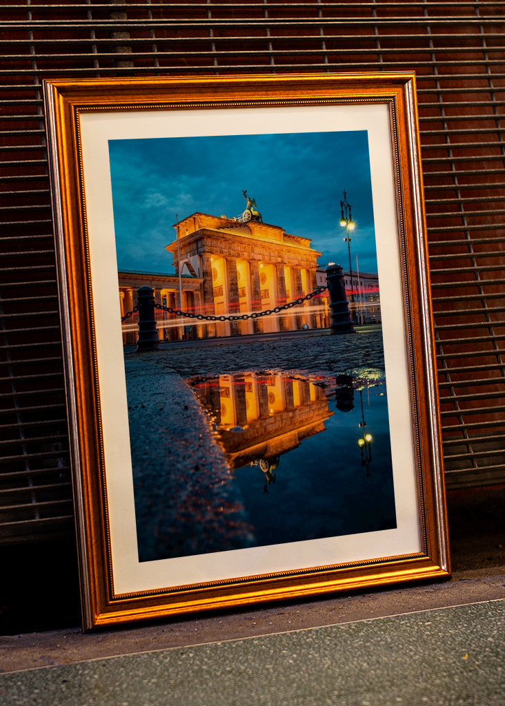 Brandenburger Tor Blaue Stunde