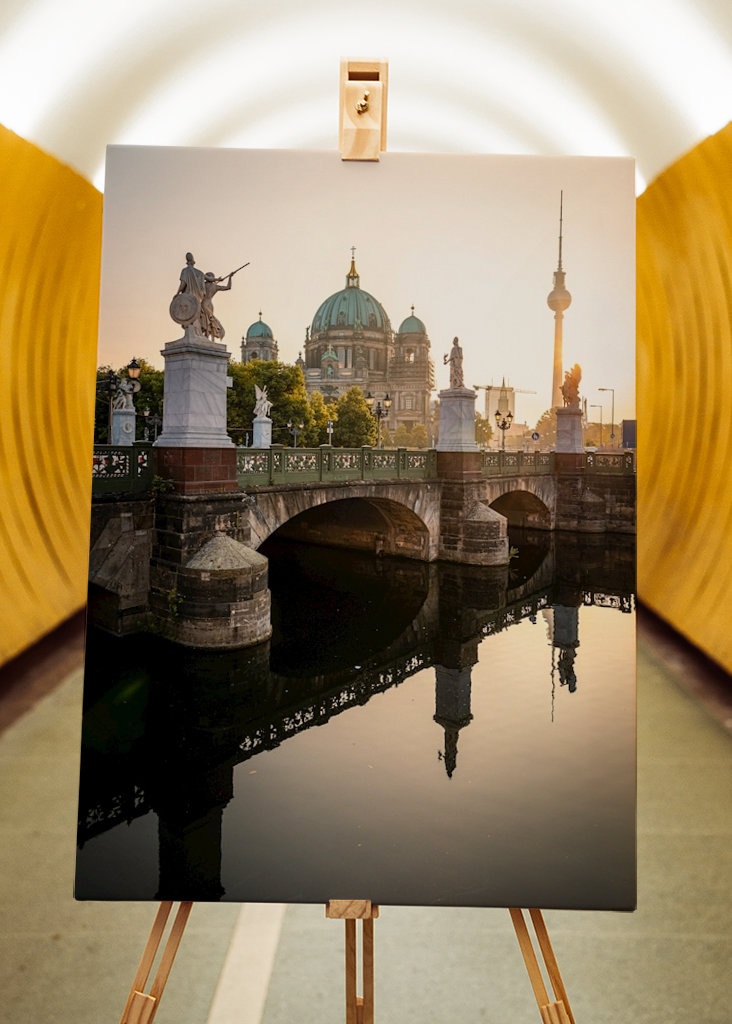 Berliner Dom zu Sonnenaufgang