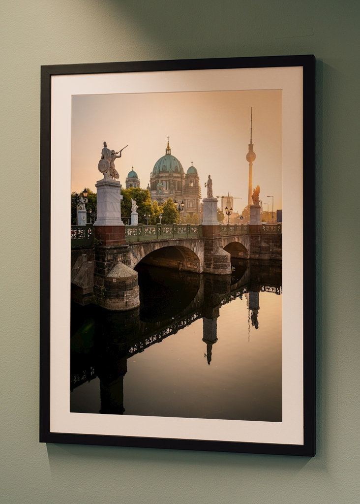 Berliner Dom zu Sonnenaufgang