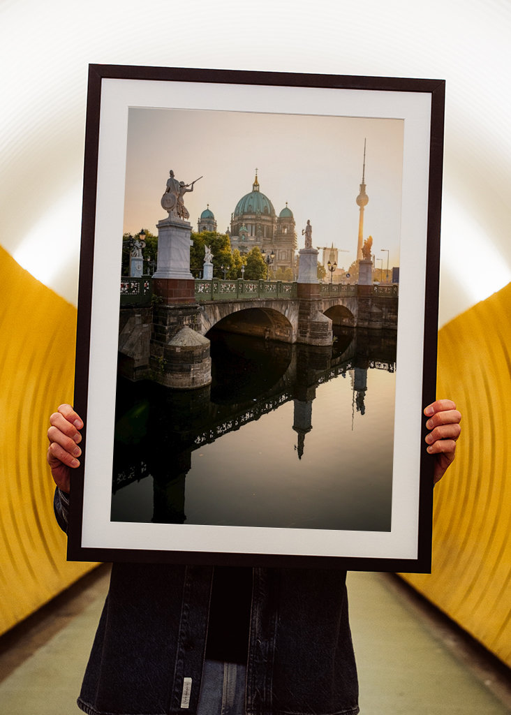 Berliner Dom zu Sonnenaufgang