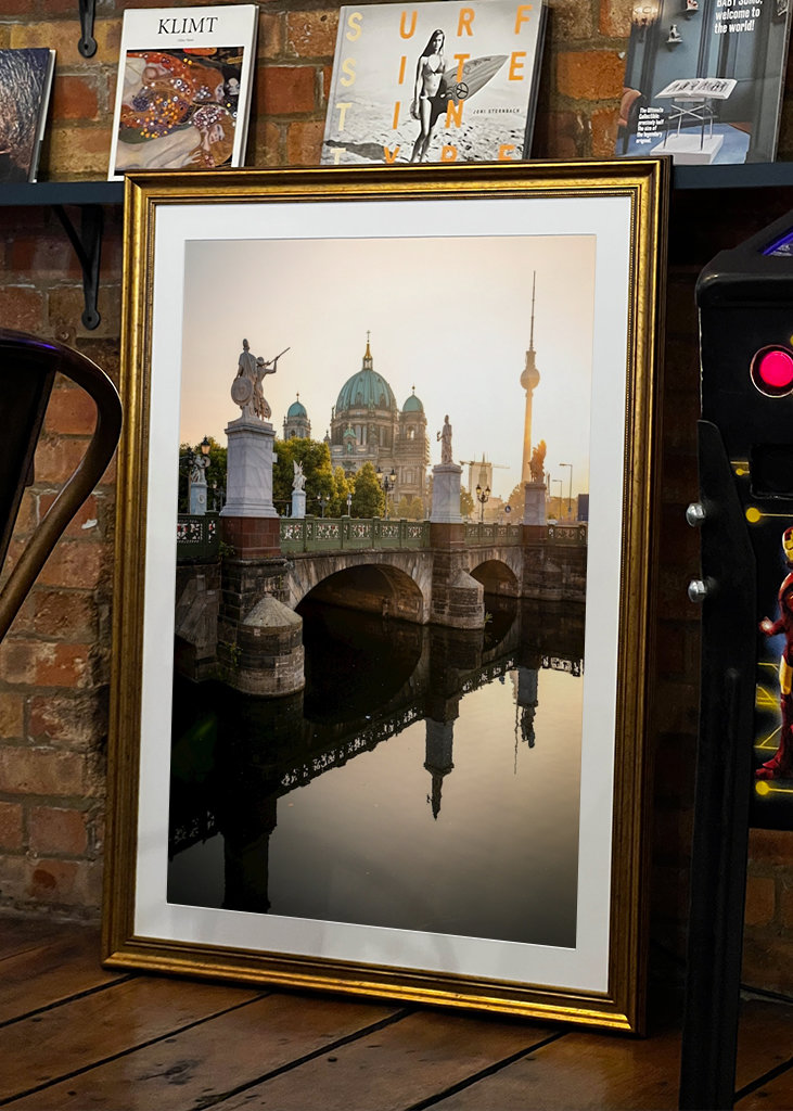 Berliner Dom zu Sonnenaufgang