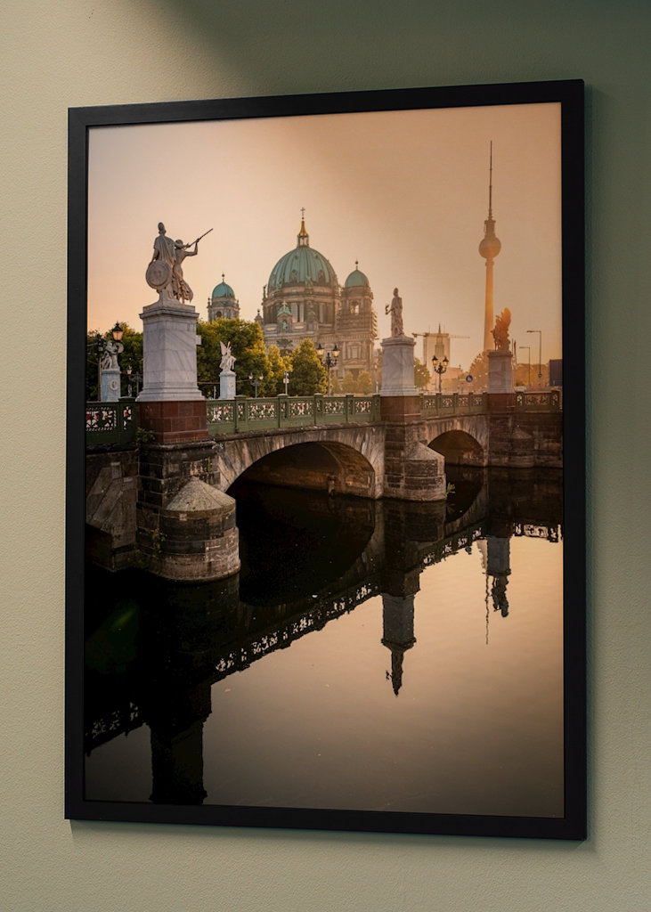 Berliner Dom zu Sonnenaufgang