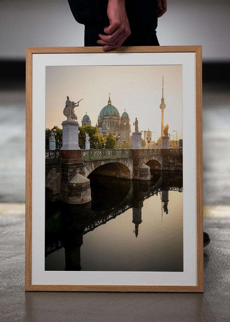 Berliner Dom zu Sonnenaufgang