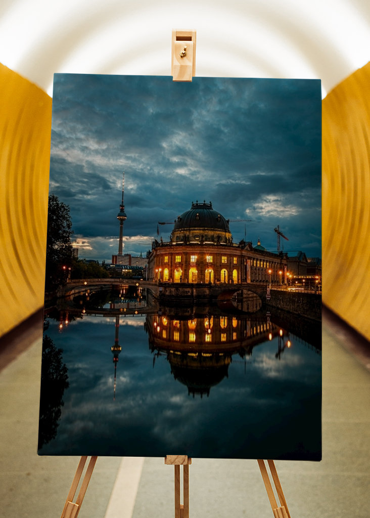 Blaue Stunde am Bode Museum