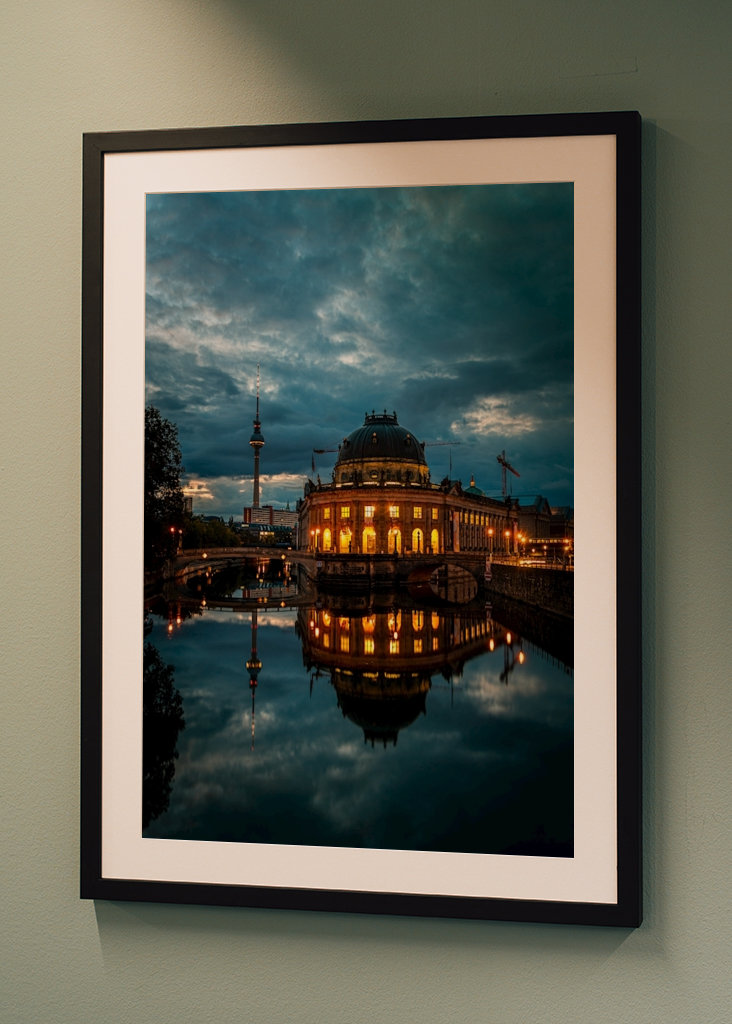 Blaue Stunde am Bode Museum