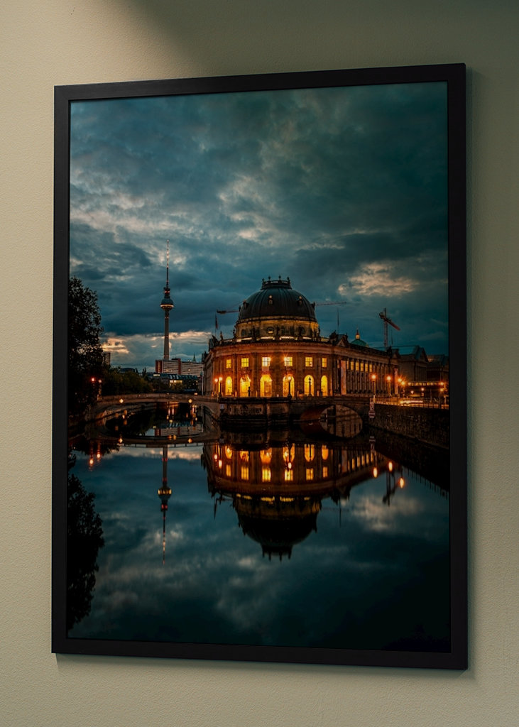 Blaue Stunde am Bode Museum