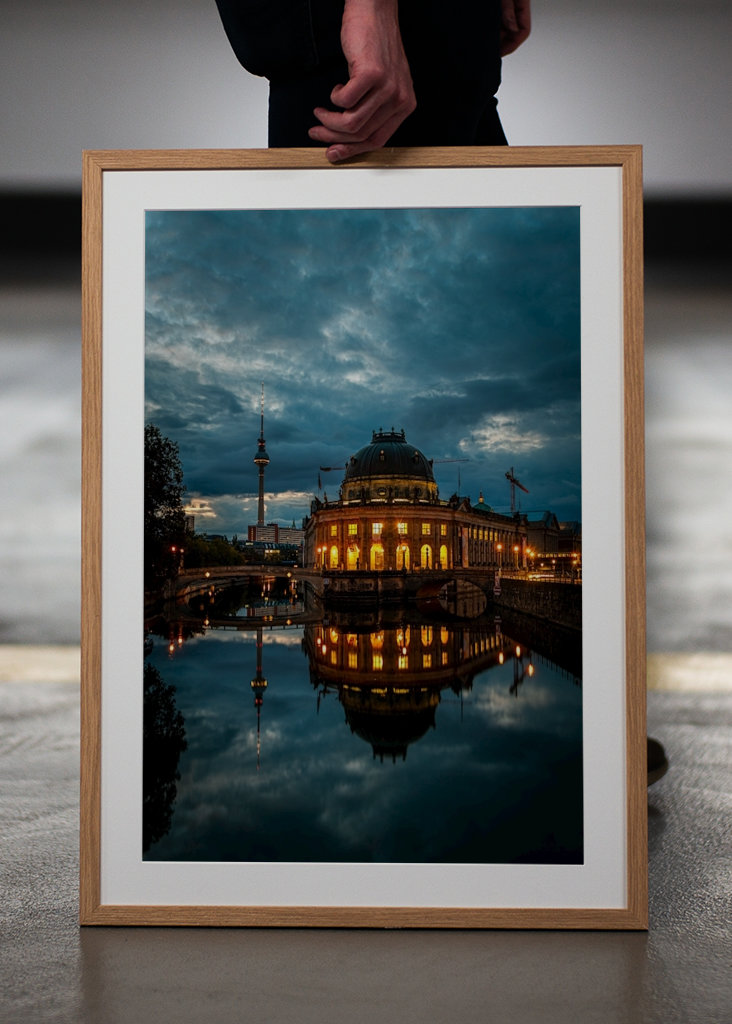 Blaue Stunde am Bode Museum