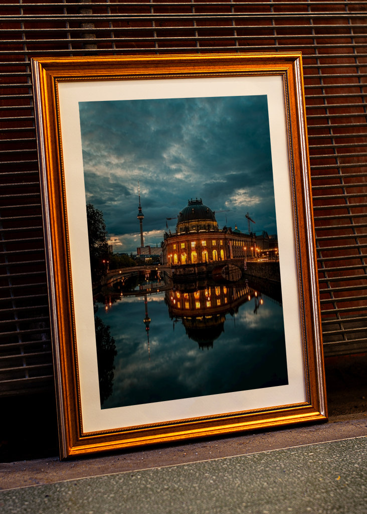 Blaue Stunde am Bode Museum