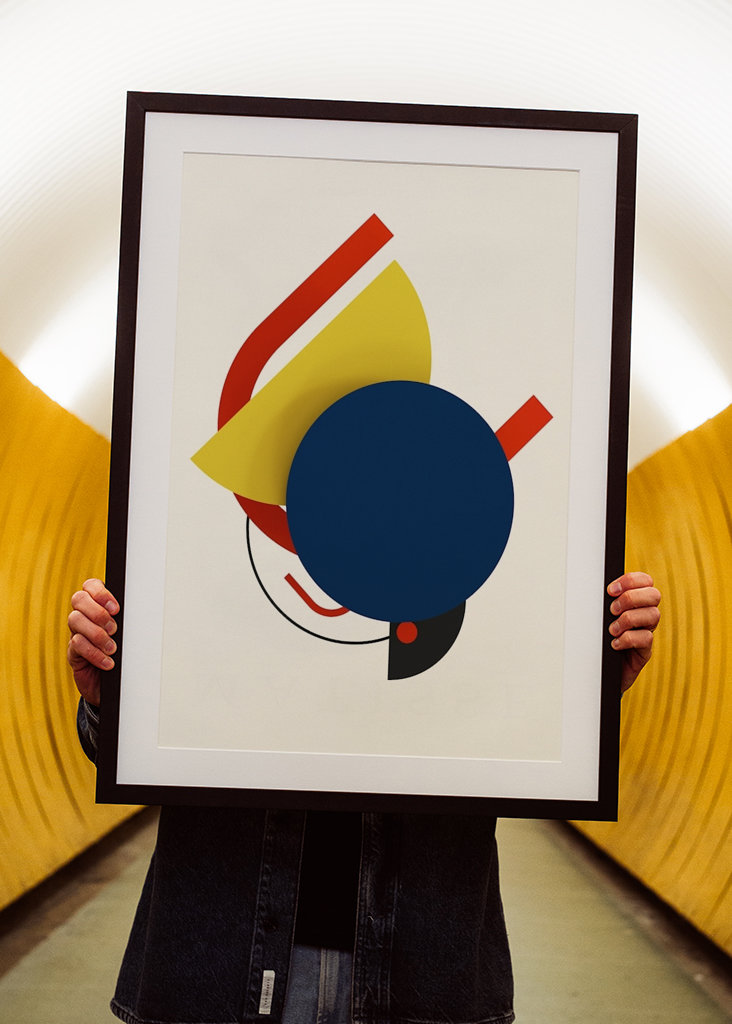 Retro geometriska enkla former