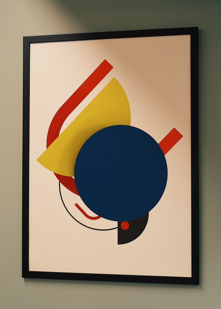 Retro geometriska enkla former