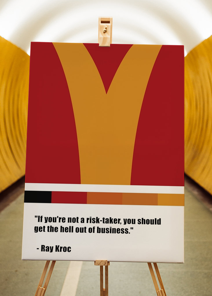 Ray Kroc citoval plakát