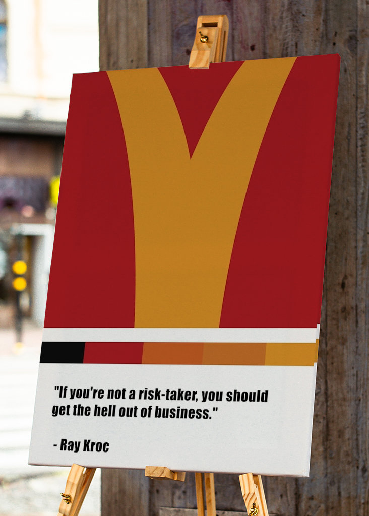 Ray Kroc citoval plakát