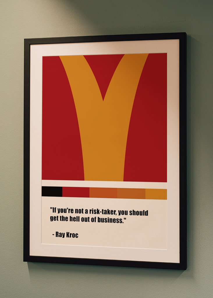 Ray Kroc citoval plakát