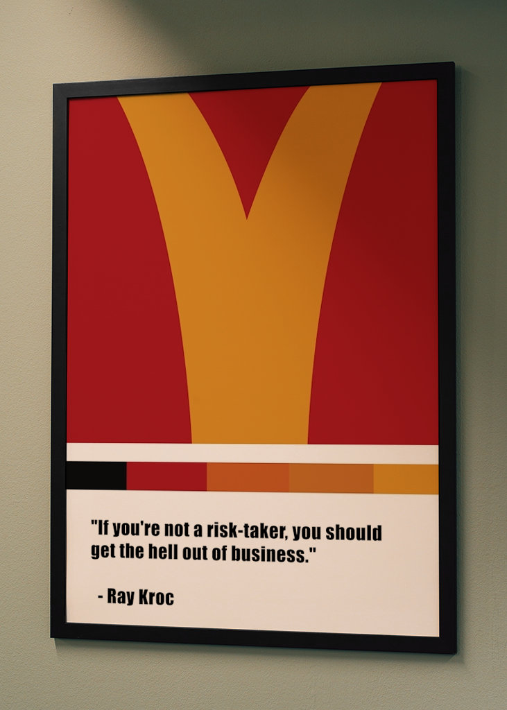 Ray Kroc citoval plakát