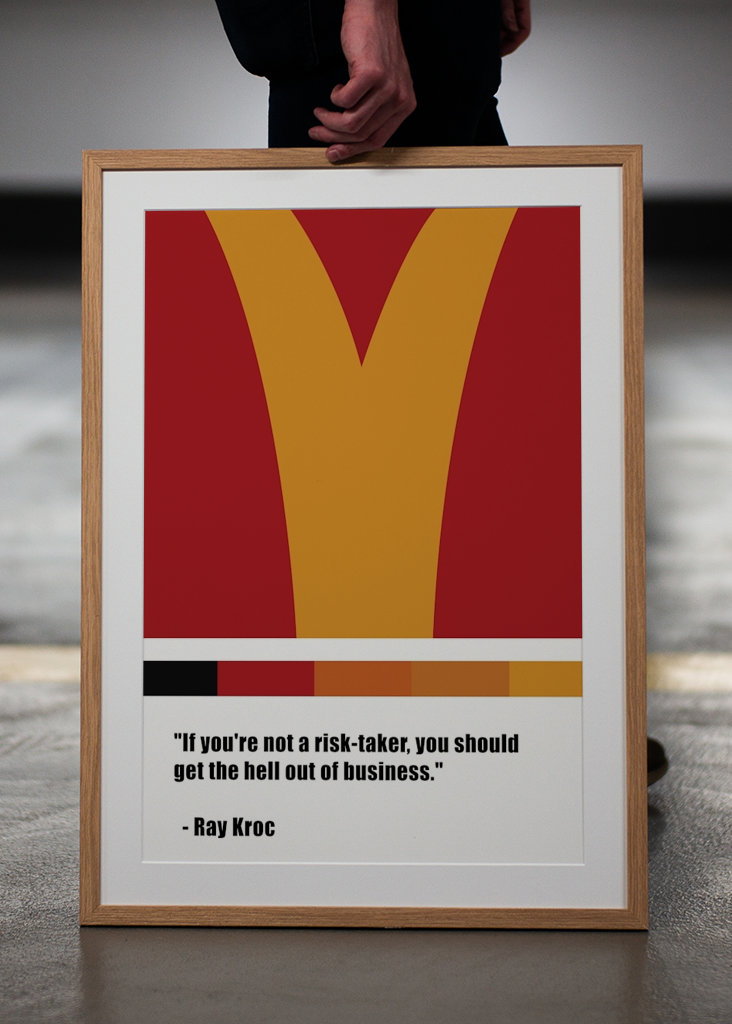 Ray Kroc citoval plakát