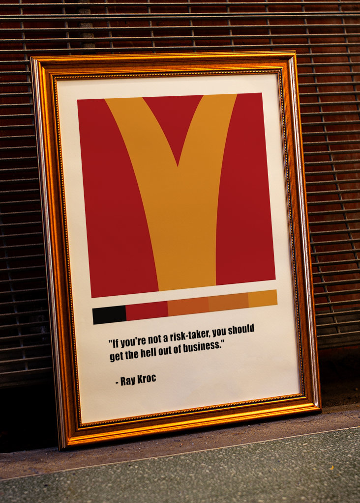 Ray Kroc citoval plakát