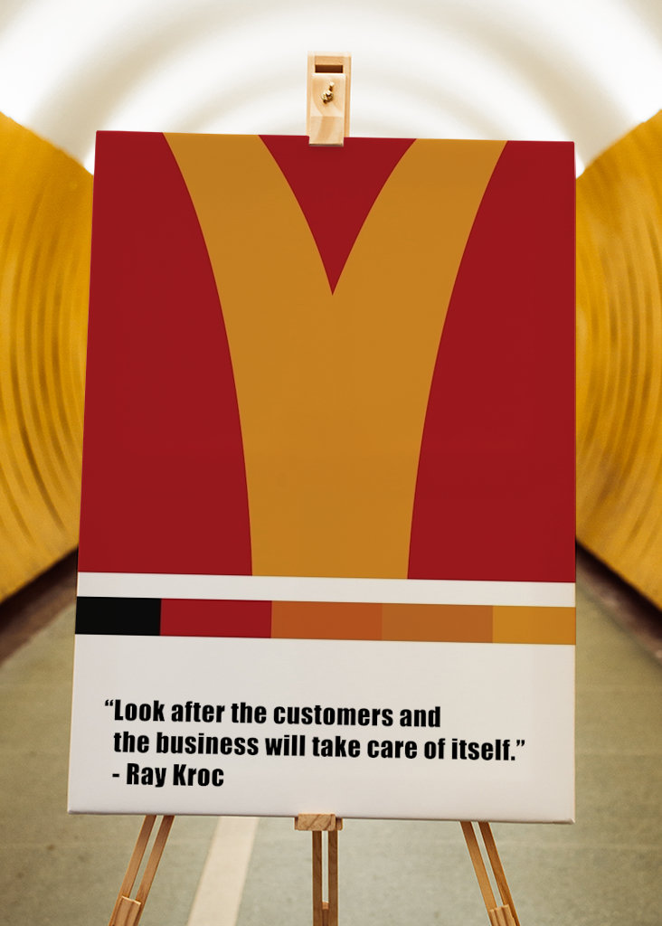 Ray Kroc Citat Poster