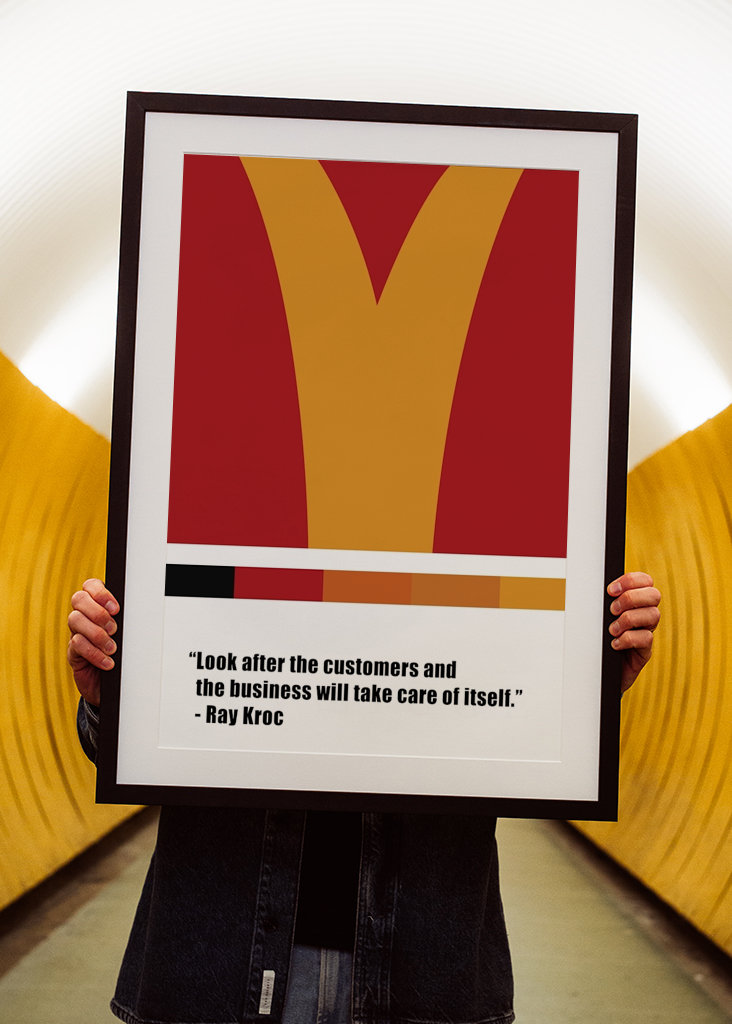 Ray Kroc Citat Poster