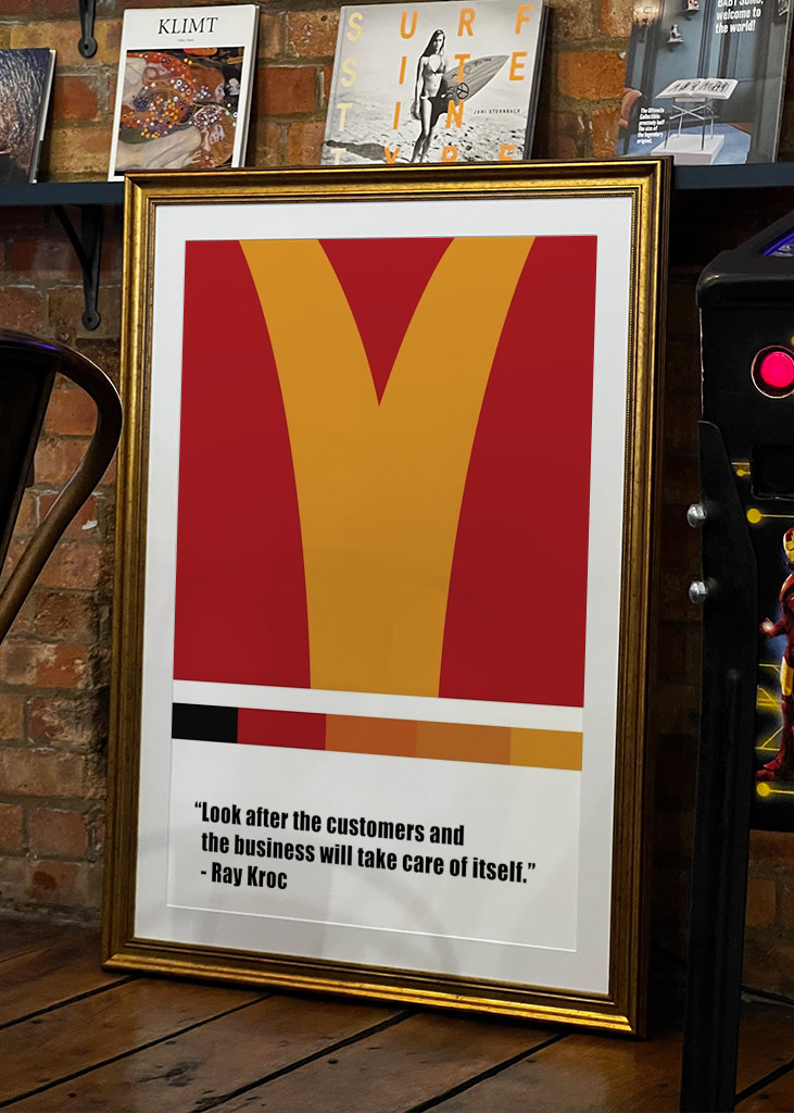 Ray Kroc Citat Poster