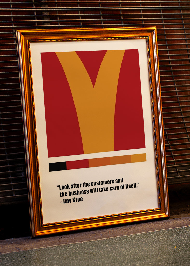 Ray Kroc Citat Poster