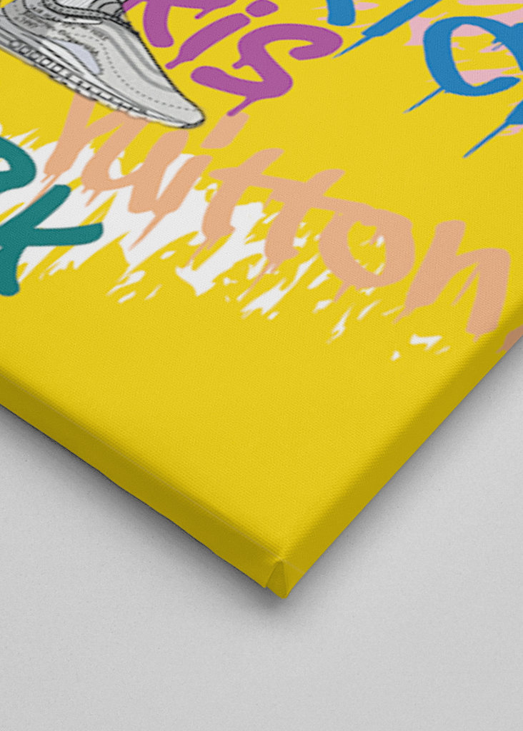 Bart Simpsons Graffiti Poster