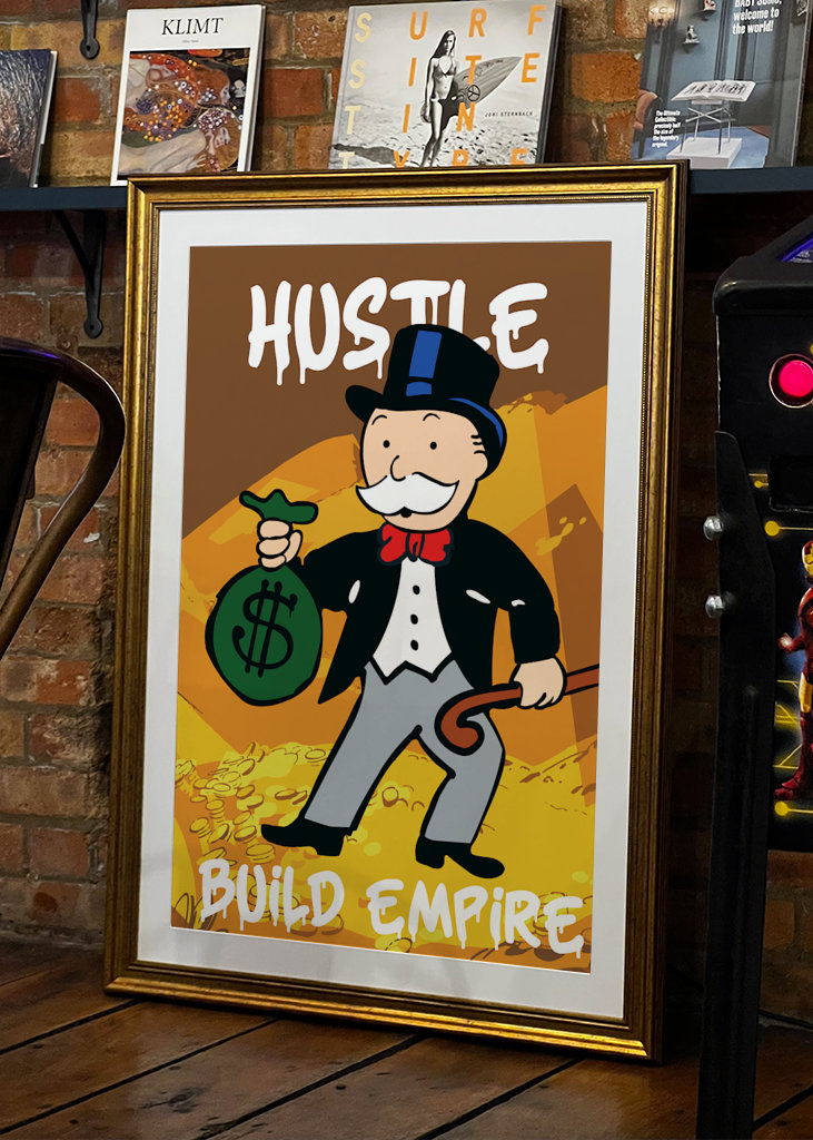 Monopoly Guy Hustle Poster
