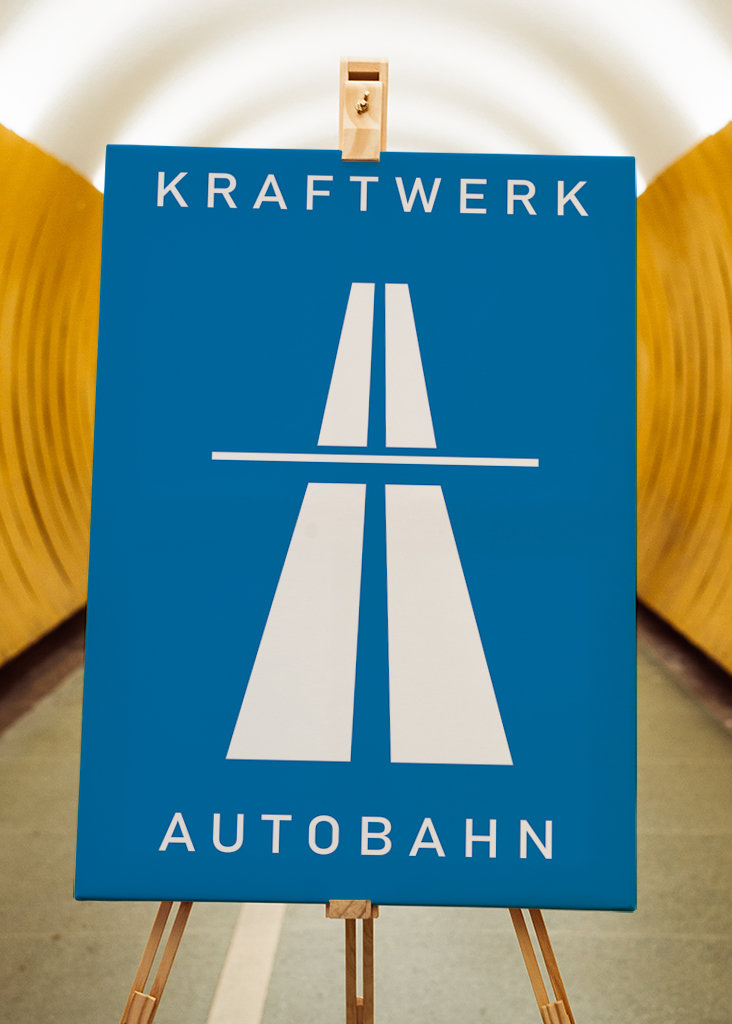 Kraftwerk Autobahn Poster