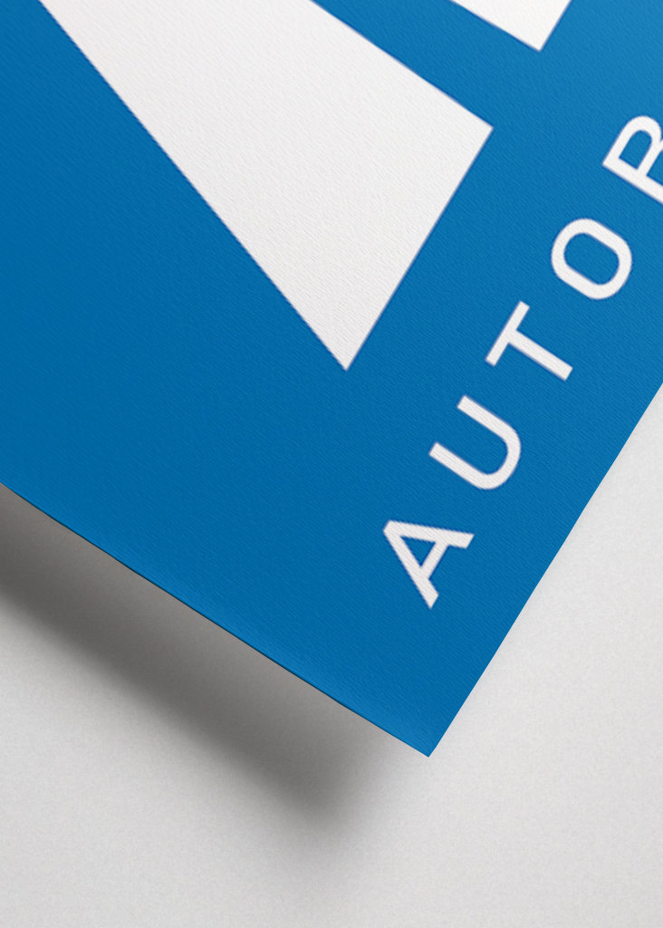 Kraftwerk Autobahn Poster