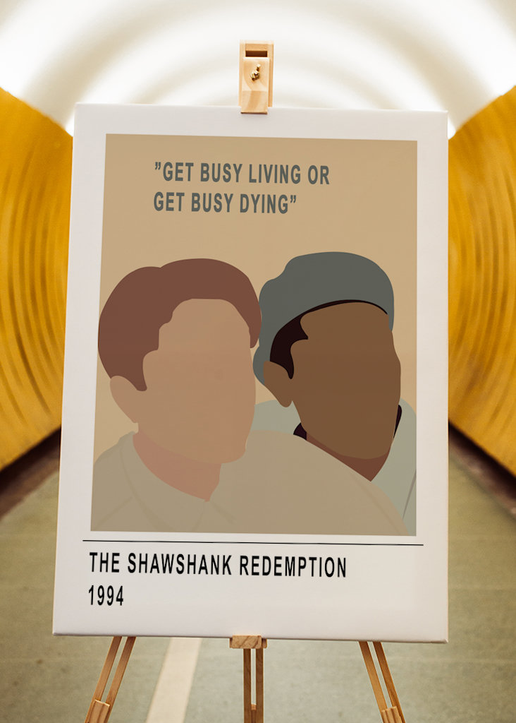 Plakát vykoupení z věznice Shawshank