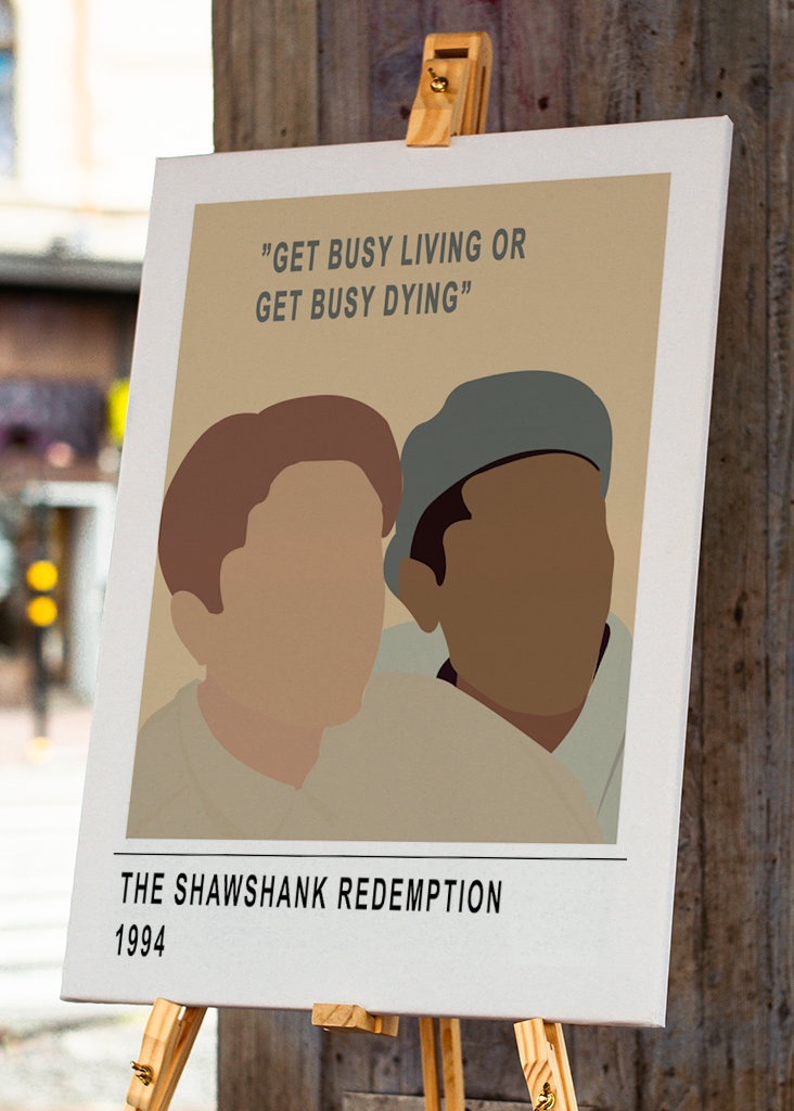 Plakát vykoupení z věznice Shawshank